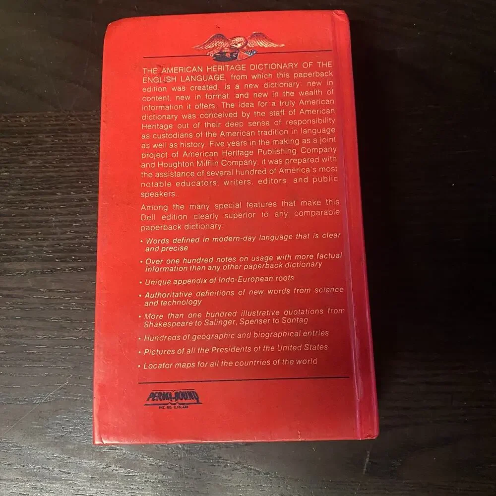American Heritage Dictionary of the English Language by American Heritage